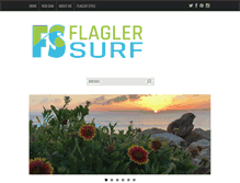 Tablet Screenshot of flaglersurf.com